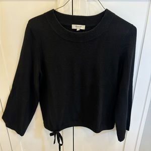 Black Madewell cashmere sweater